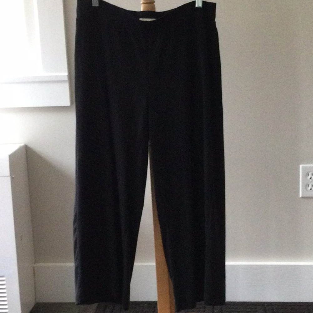 Green Cotton palazzo pants